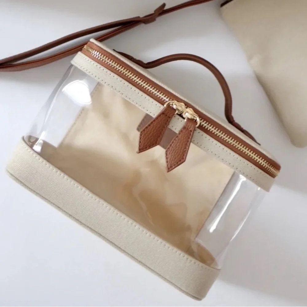 NWT Henny and lev cosmetic trunk dust bag